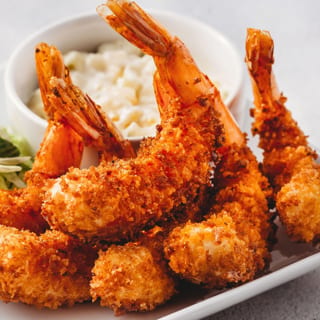 Twelve Fried Shrimp Plate