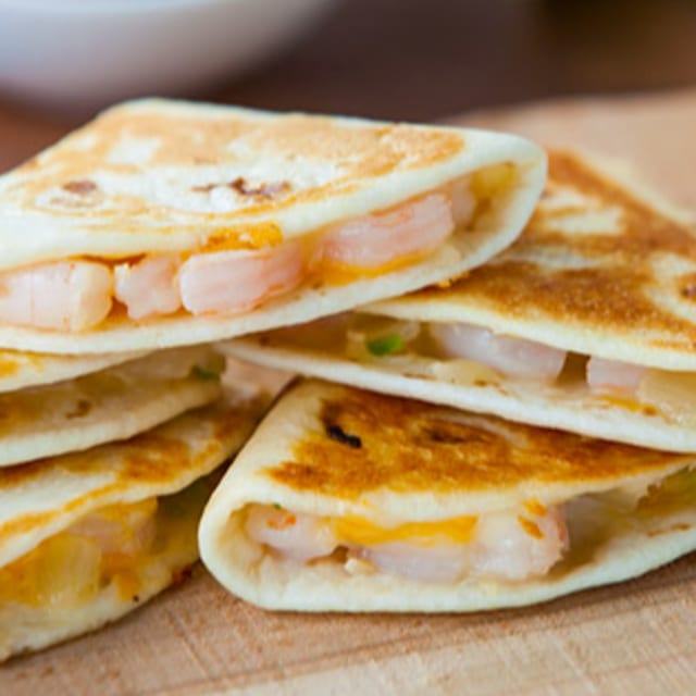 Shrimp Quesadilla.