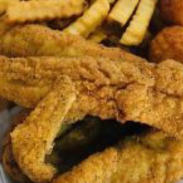2 Pieces Fish & Fries Plate.